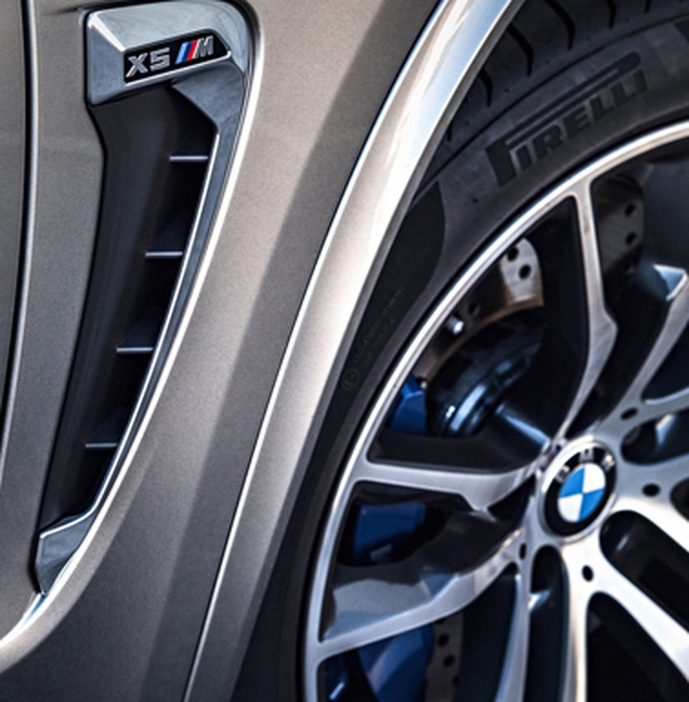 Velg en remklauw van een BMW X5 M